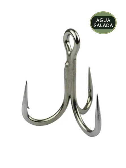 Anzuelo Mustad 5X Jaw Lok Inline Treble