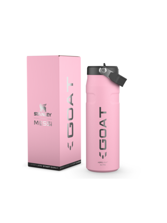 Termo MESSI X STANLEY 1913 Iceflow Flip Straw Lid
