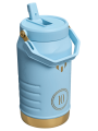 Termo MESSI X STANLEY 1913 Iceflow Flip Straw Jug
