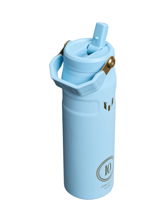Termo MESSI X STANLEY 1913 Iceflow Flip Straw Lid