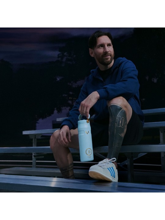 Termo MESSI X STANLEY 1913 Iceflow Flip Straw Lid