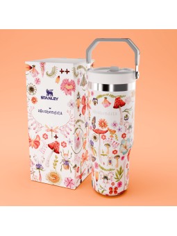 Termo Stanley x Agua Bendita IceFlow Flip Straw Tumbler 2.0