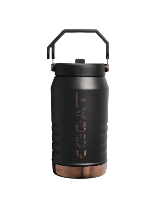 Termo Messi x Stanley 1913 IceFlow™ Flip Straw Jug