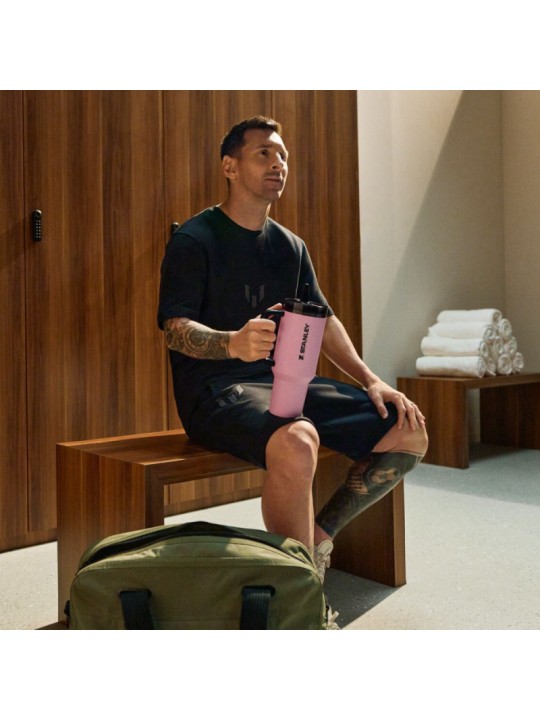 Termo Messi x Stanley 1913 Quencher® ProTour Flip Straw Tumbler