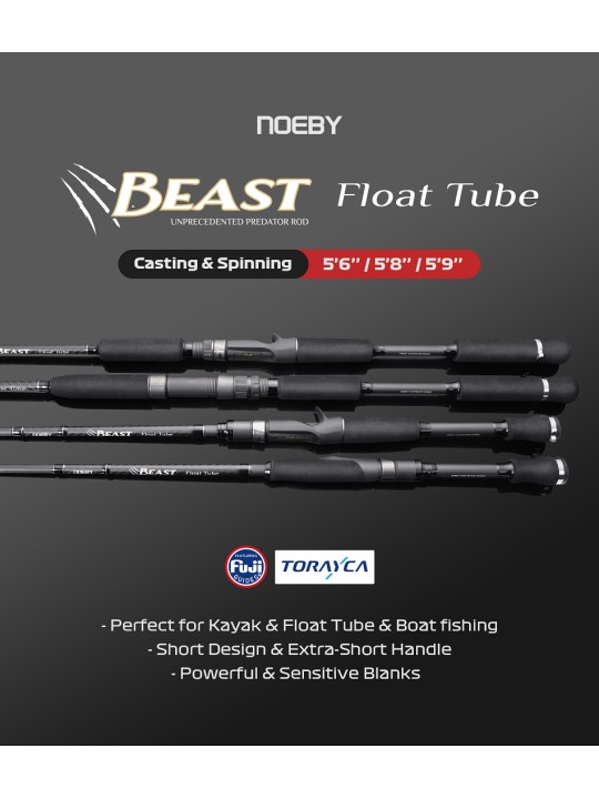 Caña Noeby Beast Float Tube Casting
