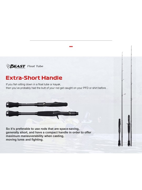 Caña Noeby Beast Float Tube Casting